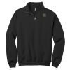 NuBlend ® 1/4 Zip Cadet Collar Sweatshirt Thumbnail