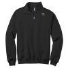 NuBlend ® 1/4 Zip Cadet Collar Sweatshirt Thumbnail
