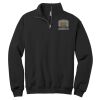 NuBlend ® 1/4 Zip Cadet Collar Sweatshirt Thumbnail