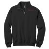 NuBlend ® 1/4 Zip Cadet Collar Sweatshirt Thumbnail