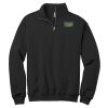 NuBlend ® 1/4 Zip Cadet Collar Sweatshirt Thumbnail