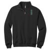 NuBlend ® 1/4 Zip Cadet Collar Sweatshirt Thumbnail