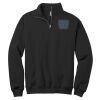 NuBlend ® 1/4 Zip Cadet Collar Sweatshirt Thumbnail