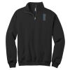 NuBlend ® 1/4 Zip Cadet Collar Sweatshirt Thumbnail