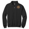 NuBlend ® 1/4 Zip Cadet Collar Sweatshirt Thumbnail