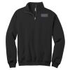 NuBlend ® 1/4 Zip Cadet Collar Sweatshirt Thumbnail