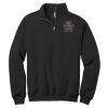 NuBlend ® 1/4 Zip Cadet Collar Sweatshirt Thumbnail