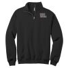 NuBlend ® 1/4 Zip Cadet Collar Sweatshirt Thumbnail