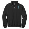 NuBlend ® 1/4 Zip Cadet Collar Sweatshirt Thumbnail