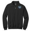 NuBlend ® 1/4 Zip Cadet Collar Sweatshirt Thumbnail
