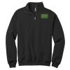NuBlend ® 1/4 Zip Cadet Collar Sweatshirt Thumbnail