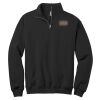 NuBlend ® 1/4 Zip Cadet Collar Sweatshirt Thumbnail