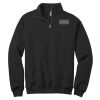 NuBlend ® 1/4 Zip Cadet Collar Sweatshirt Thumbnail