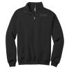 NuBlend ® 1/4 Zip Cadet Collar Sweatshirt Thumbnail
